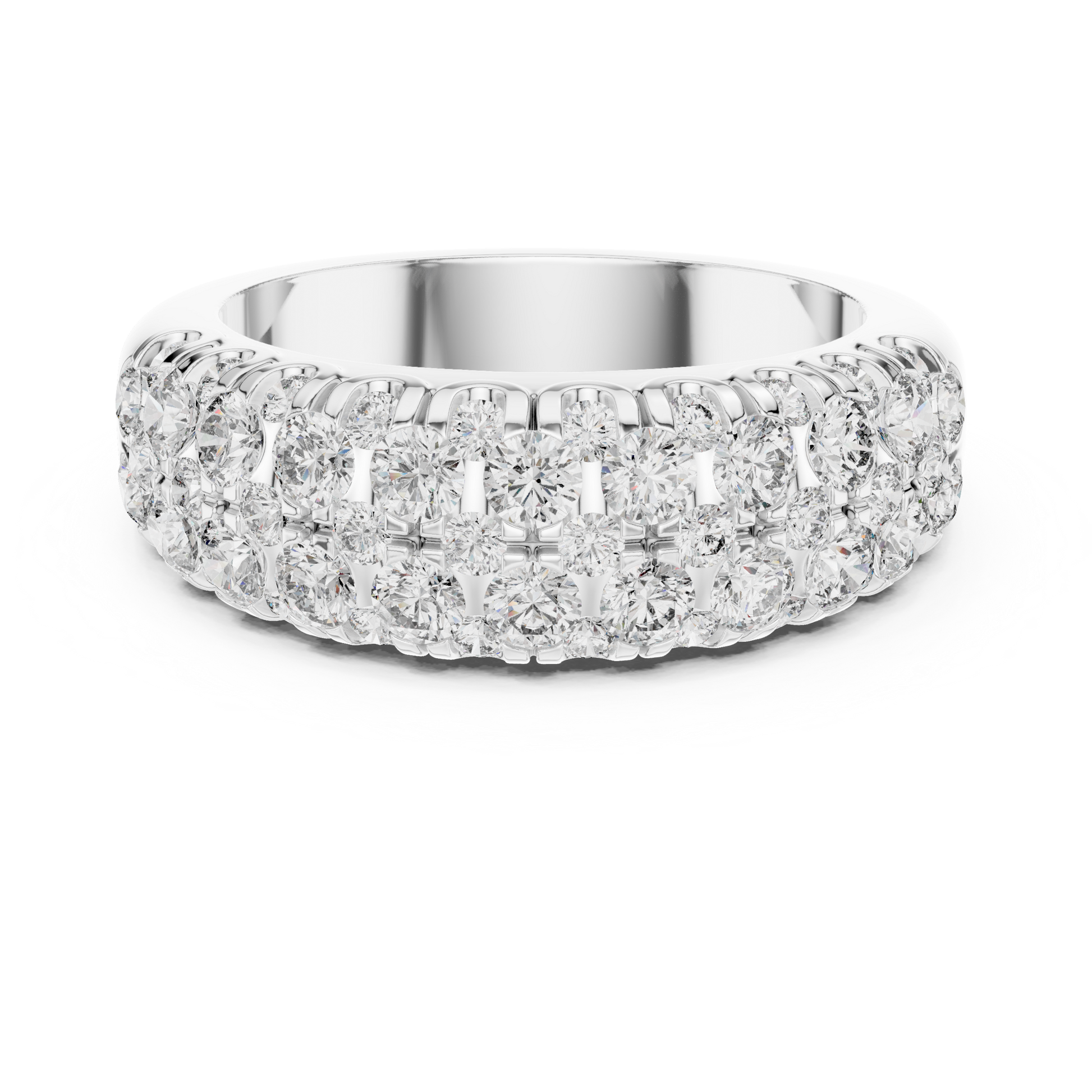 Round Halo Lab Grown Diamond Ring