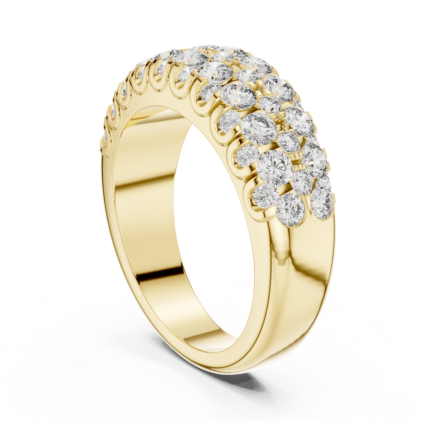 Round Halo Lab Grown Diamond Ring