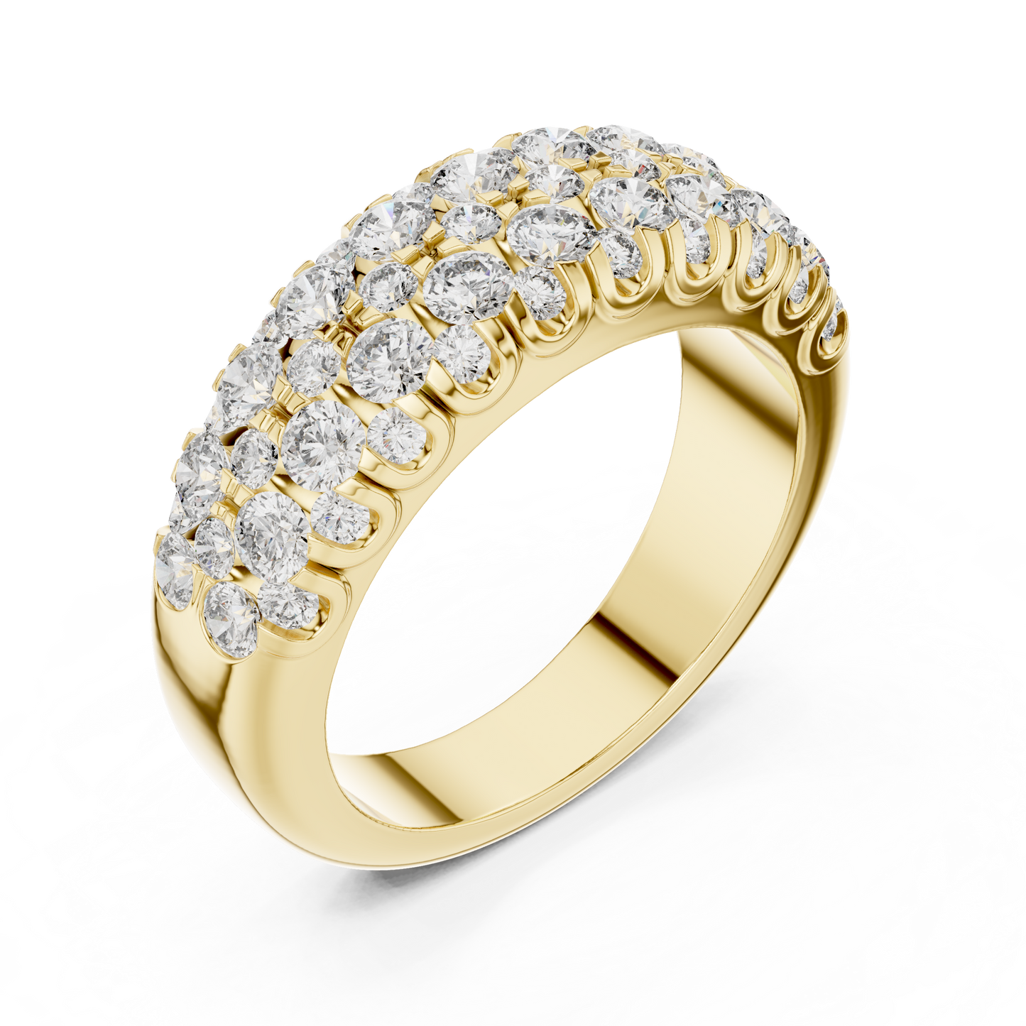 Round Halo Lab Grown Diamond Ring