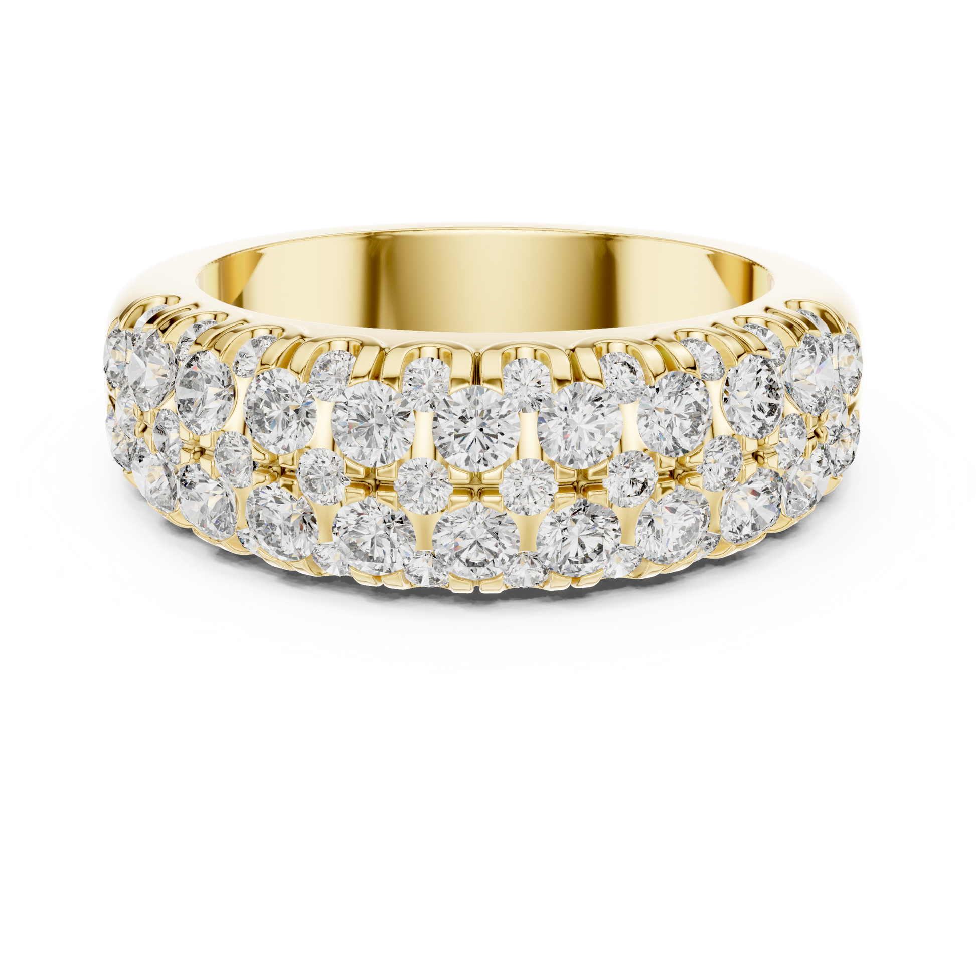 Round Halo Lab Grown Diamond Ring