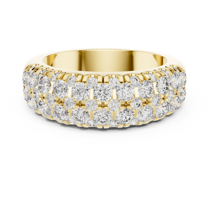 Round Halo Lab Grown Diamond Ring
