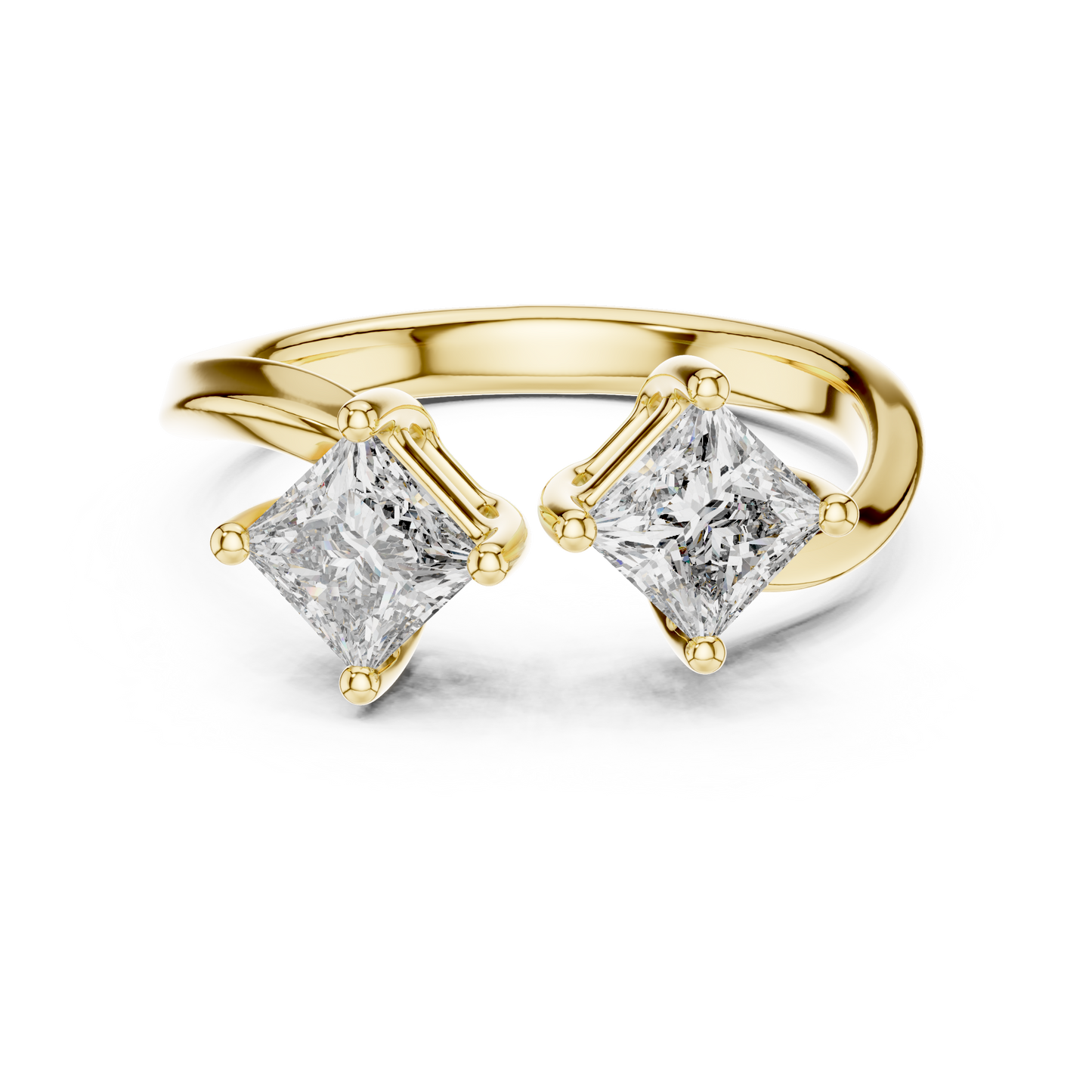 Mixed Shape Lab Grown Diamond Three Stone Ring