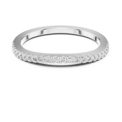 Round Pave Lab Grown Diamond Ring