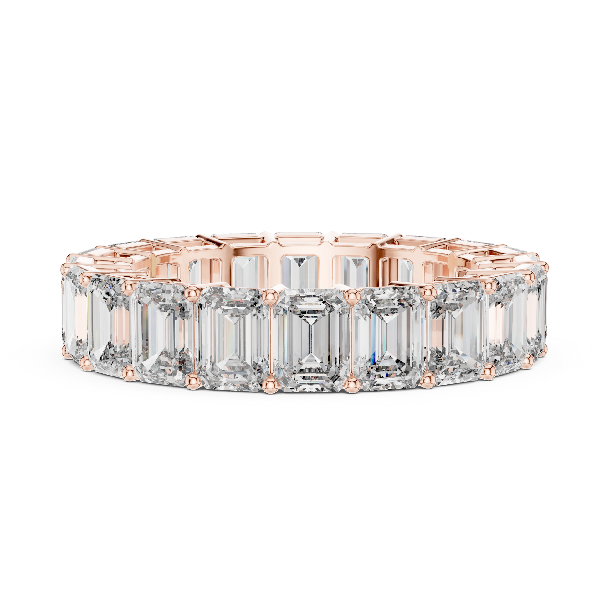 Mixed Shape Lab Grown Diamond Eternity Ring