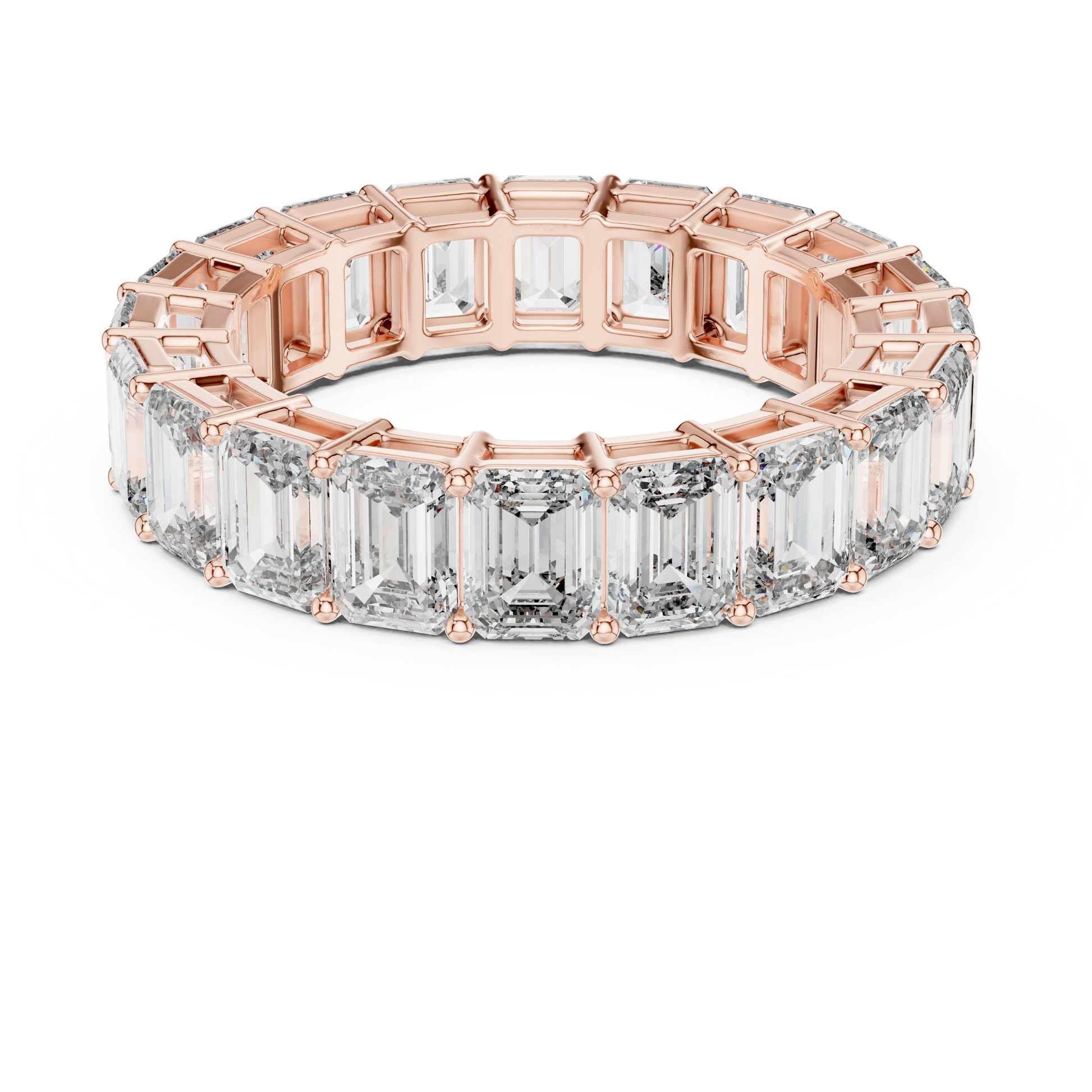 Mixed Shape Lab Grown Diamond Eternity Ring