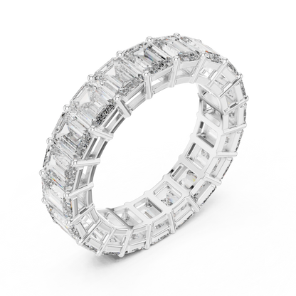 Mixed Shape Lab Grown Diamond Eternity Ring