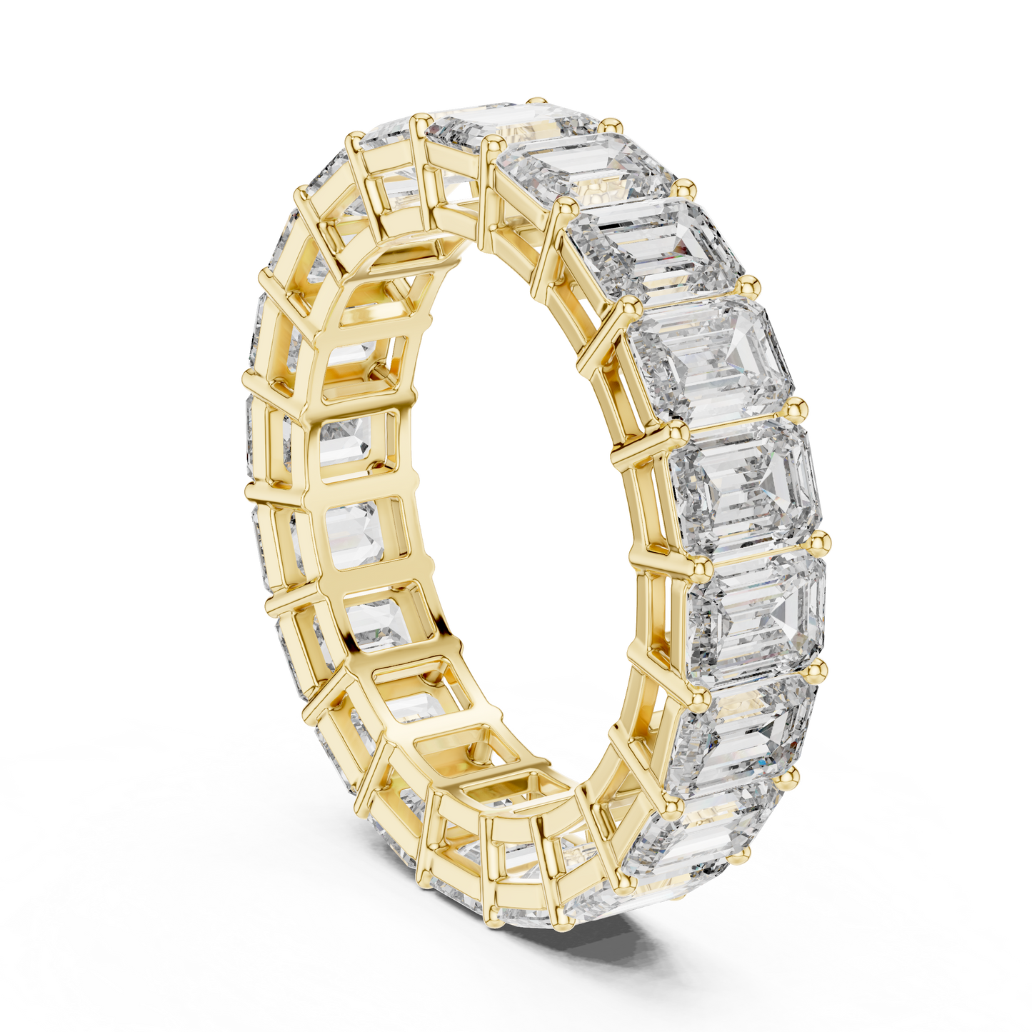 Mixed Shape Lab Grown Diamond Eternity Ring