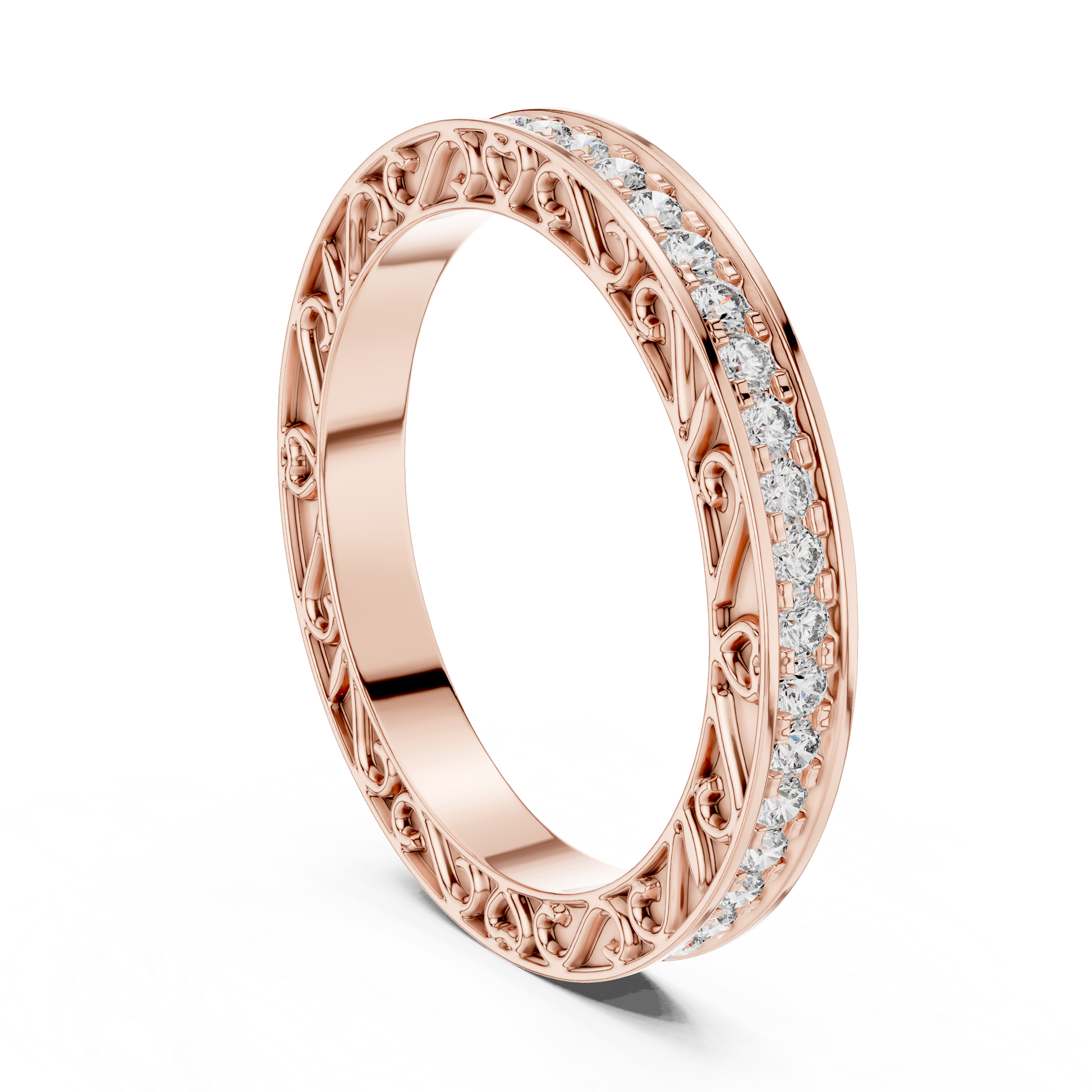 Round Eternity Lab Grown Diamond Ring