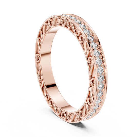 Round Eternity Lab Grown Diamond Ring