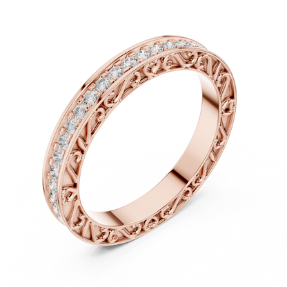 Round Eternity Lab Grown Diamond Ring