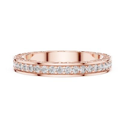 Round Eternity Lab Grown Diamond Ring