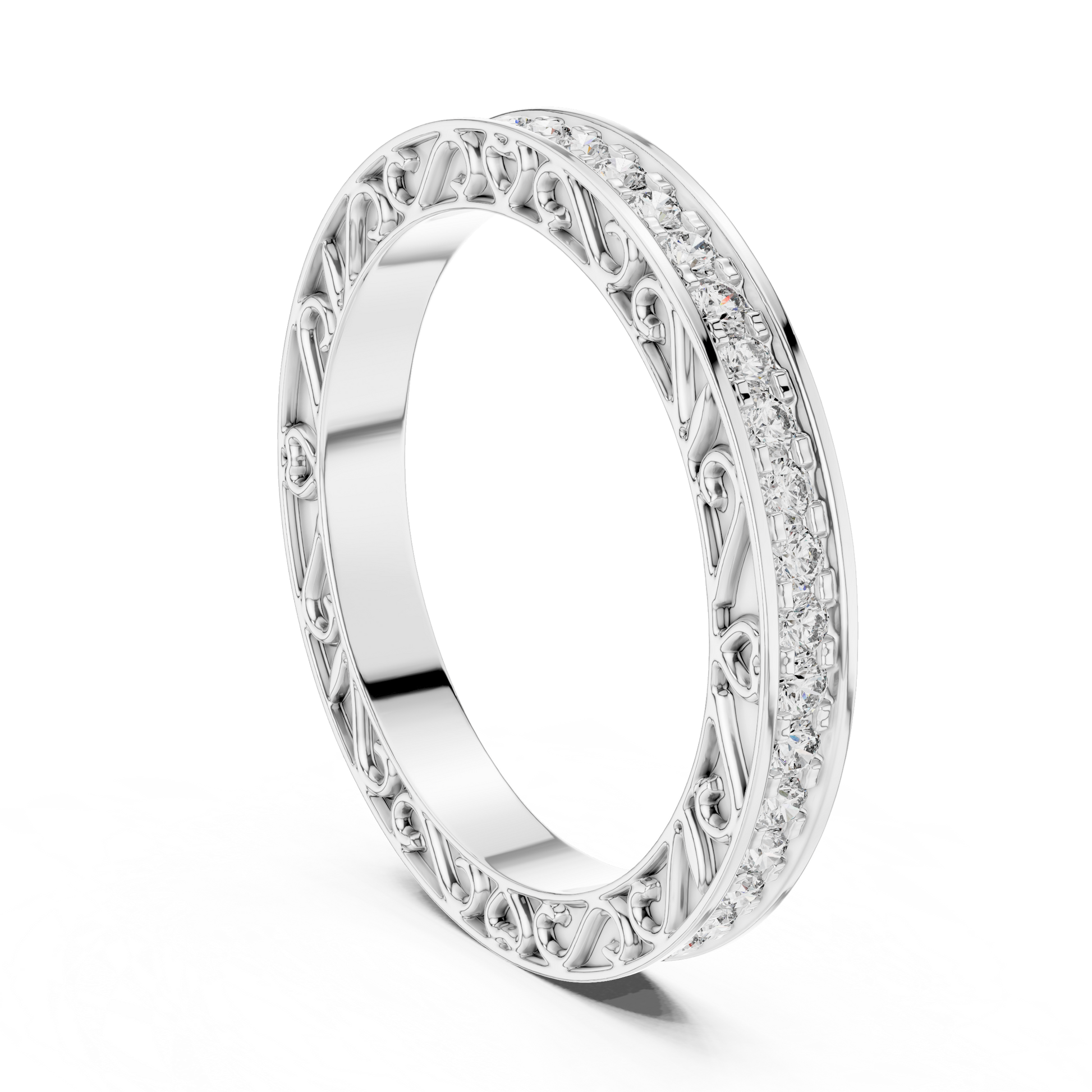 Round Eternity Lab Grown Diamond Ring