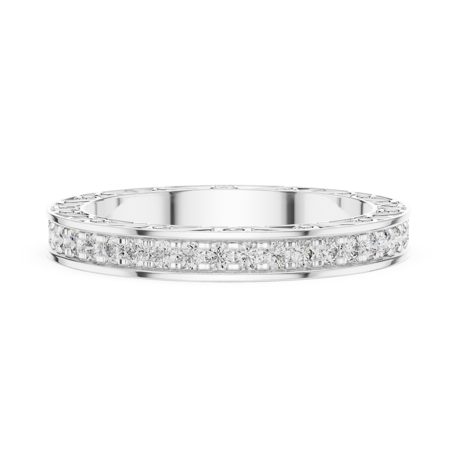 Round Eternity Lab Grown Diamond Ring