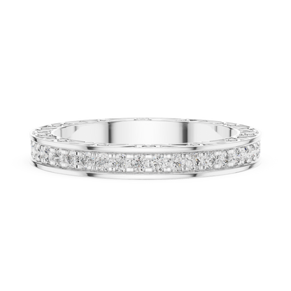 Round Eternity Lab Grown Diamond Ring
