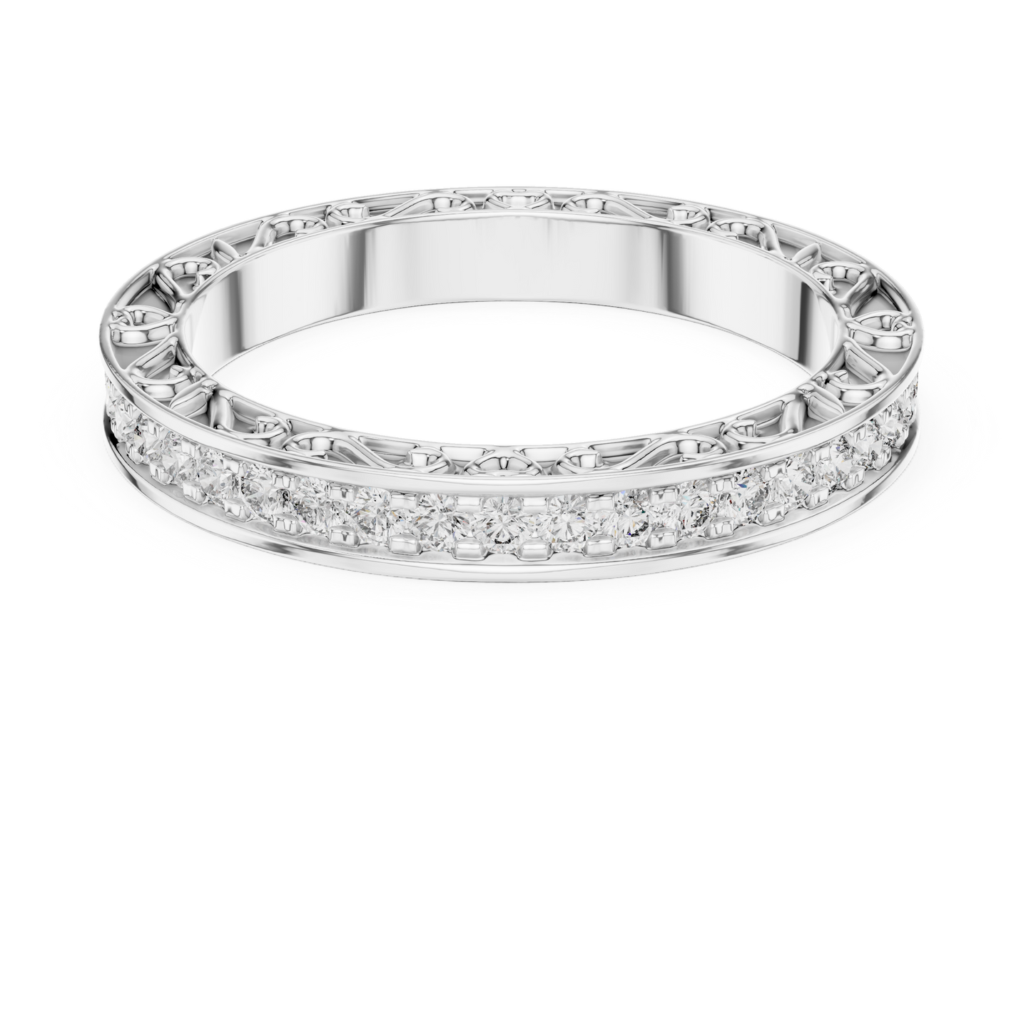Round Eternity Lab Grown Diamond Ring