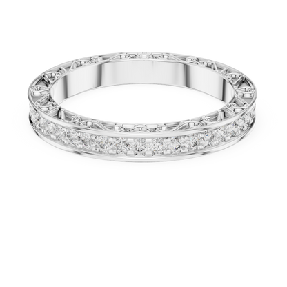 Round Eternity Lab Grown Diamond Ring