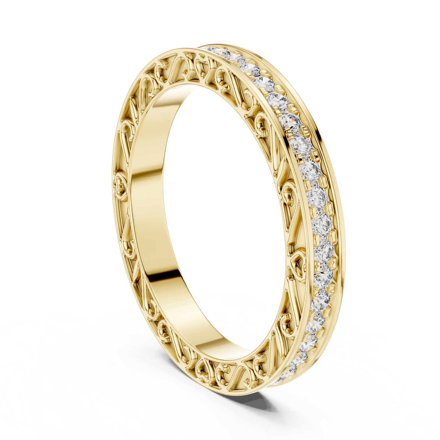 Round Eternity Lab Grown Diamond Ring