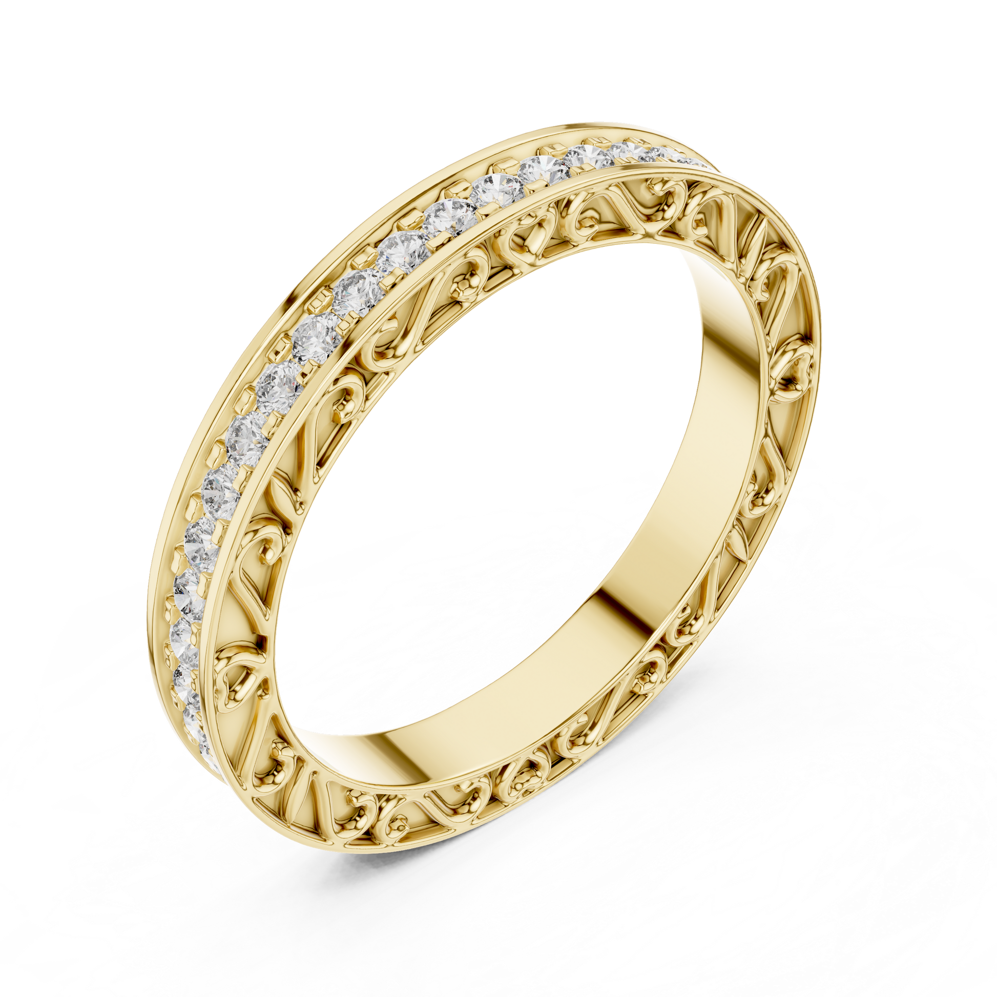 Round Eternity Lab Grown Diamond Ring