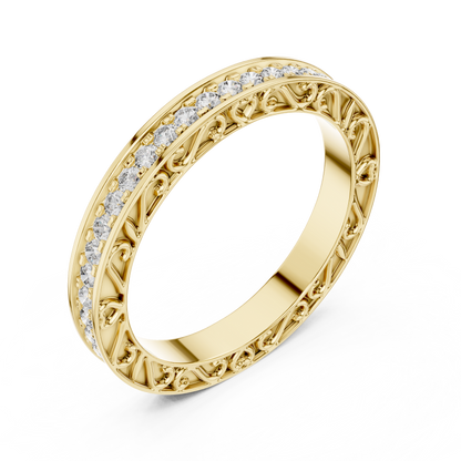 Round Eternity Lab Grown Diamond Ring