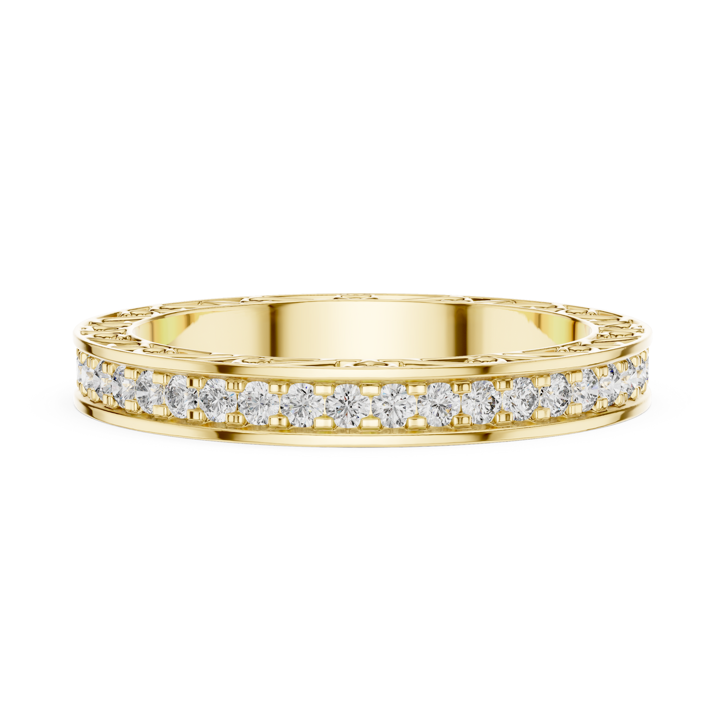 Round Eternity Lab Grown Diamond Ring