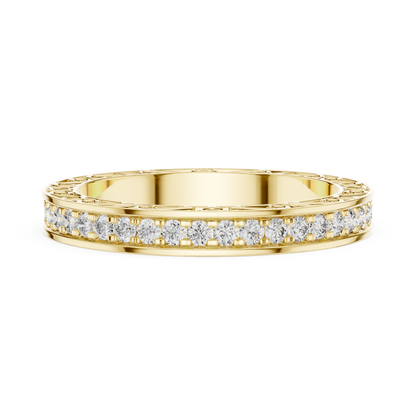 Round Eternity Lab Grown Diamond Ring