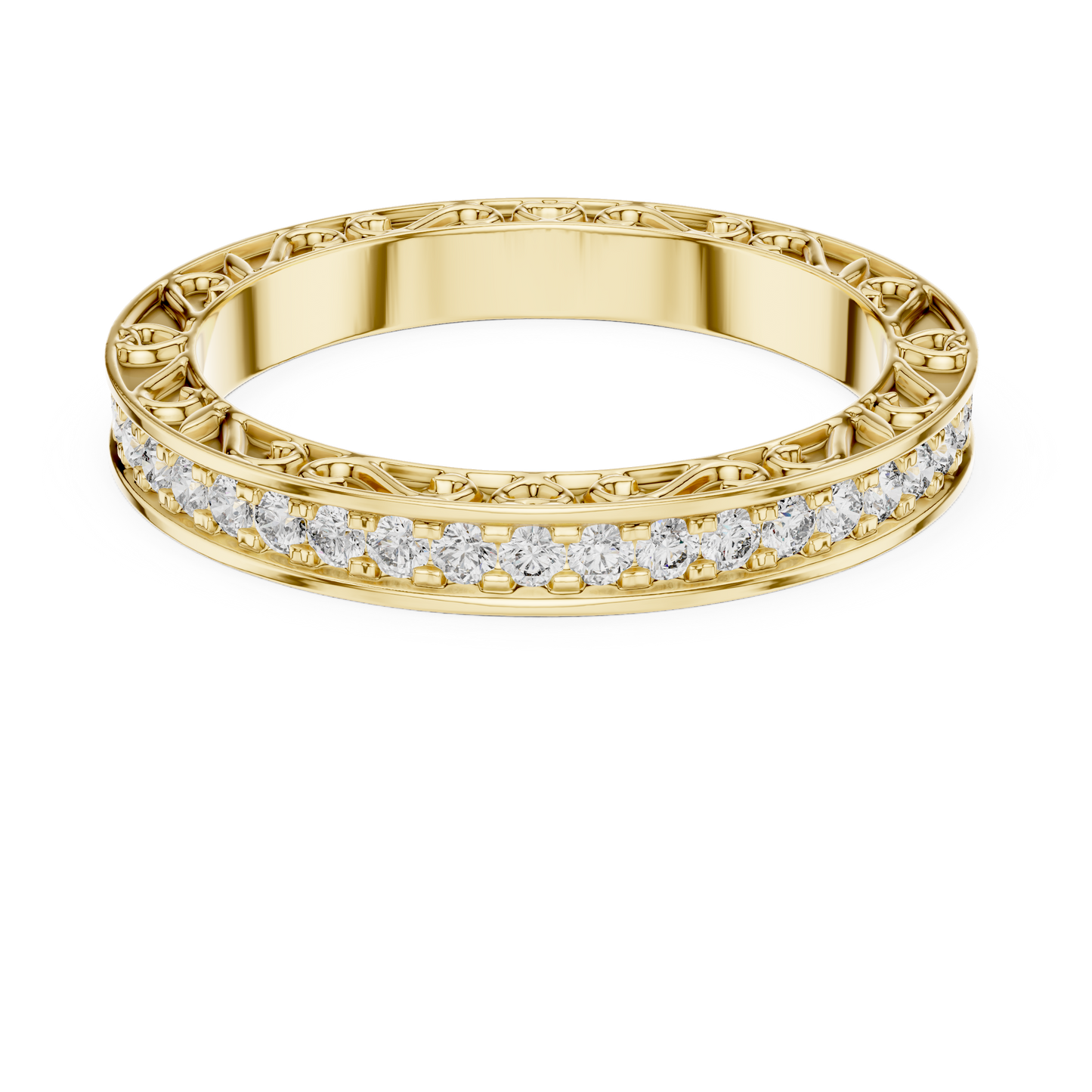 Round Eternity Lab Grown Diamond Ring