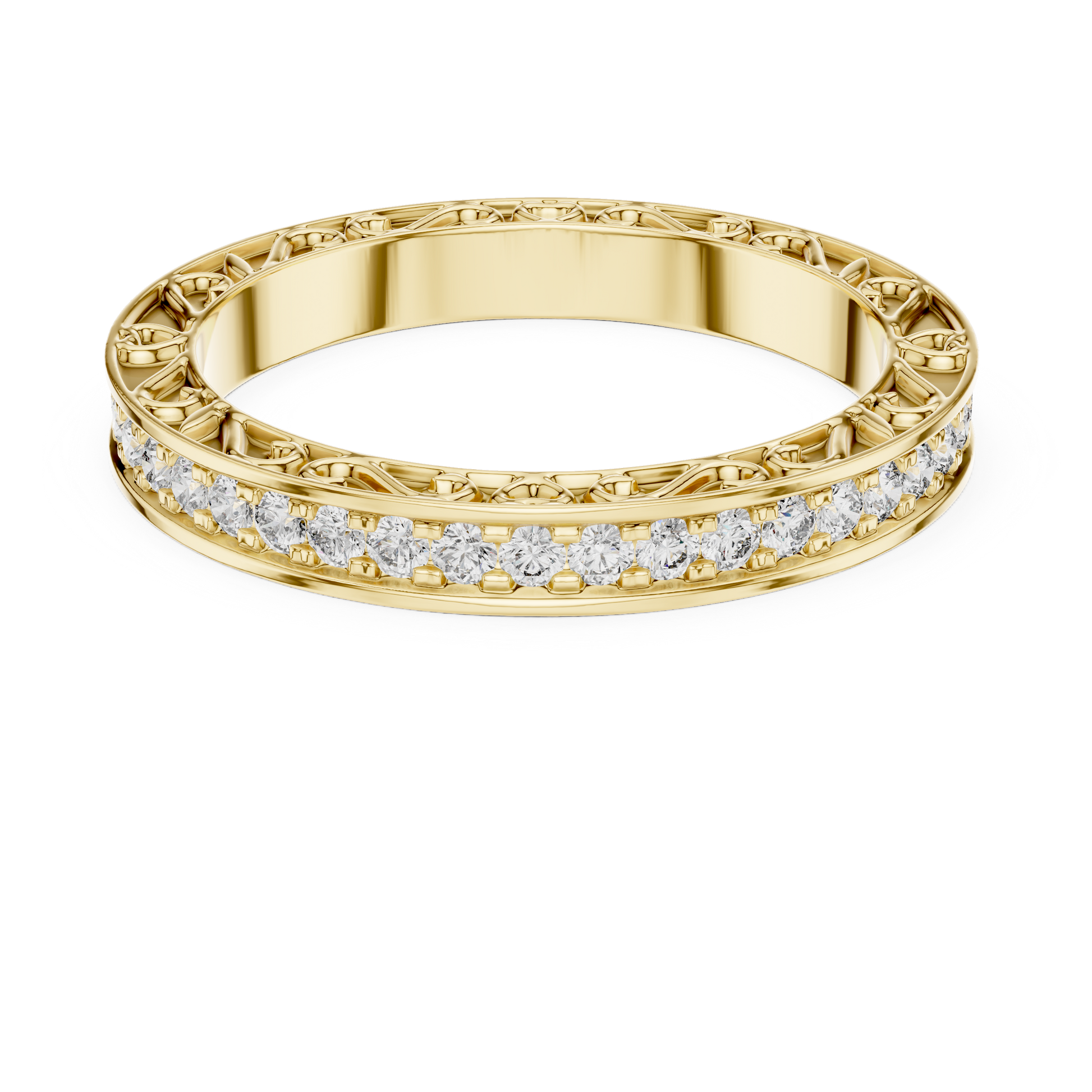 Round Eternity Lab Grown Diamond Ring