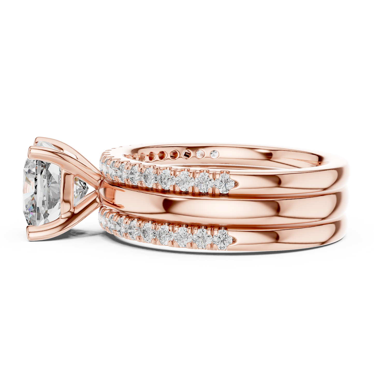 Round Halo Lab Grown Diamond Ring