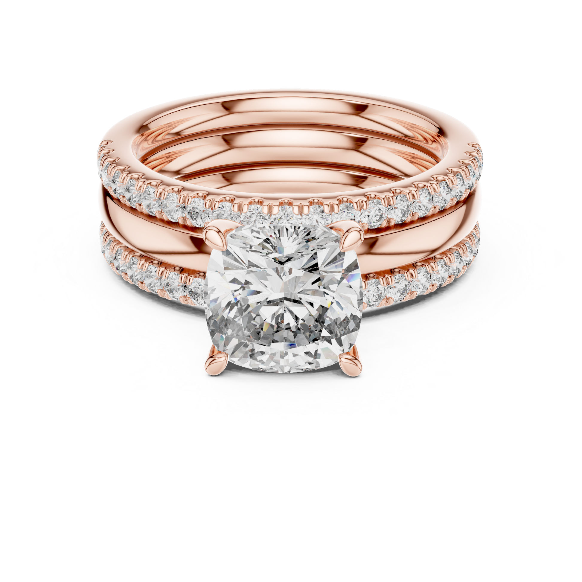 Round Halo Lab Grown Diamond Ring