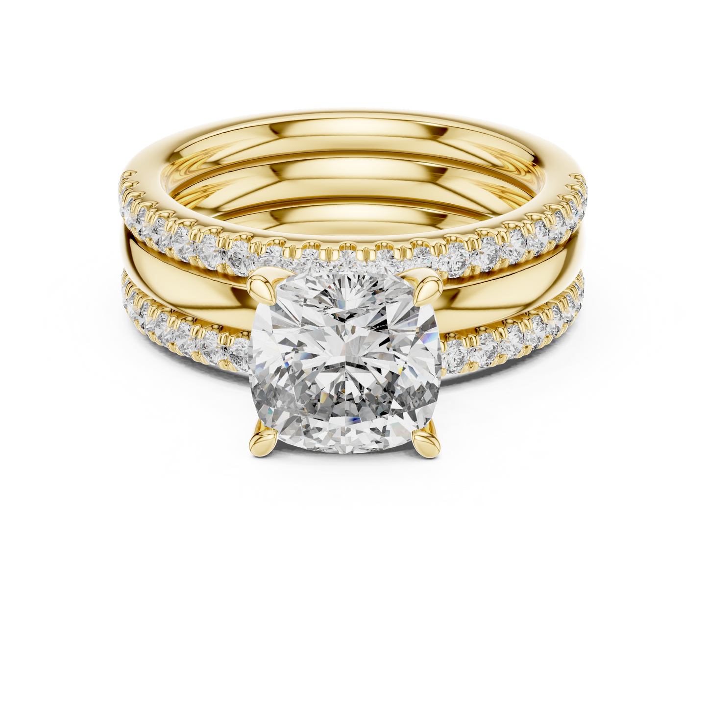 Round Halo Lab Grown Diamond Ring