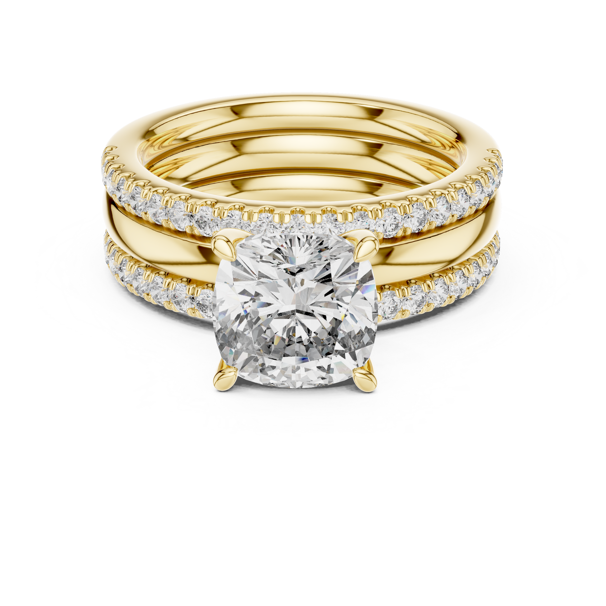 Round Halo Lab Grown Diamond Ring