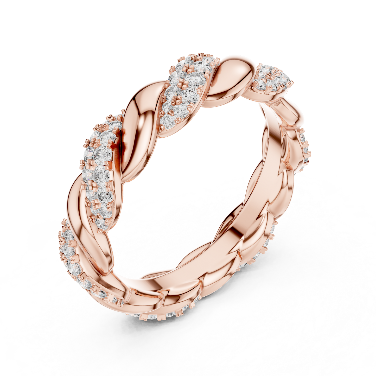 Round Eternity Lab Grown Diamond Ring