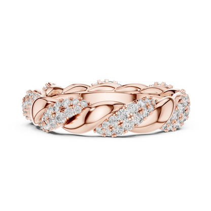 Round Eternity Lab Grown Diamond Ring