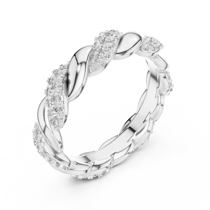 Round Eternity Lab Grown Diamond Ring