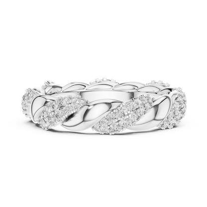 Round Eternity Lab Grown Diamond Ring