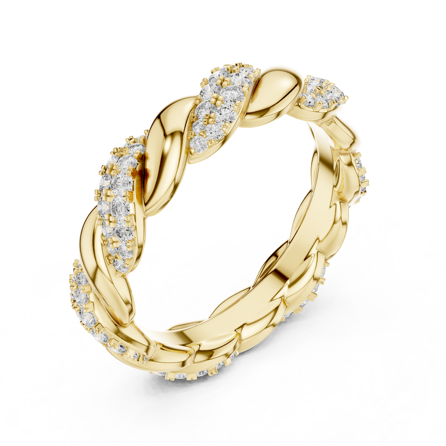 Round Eternity Lab Grown Diamond Ring