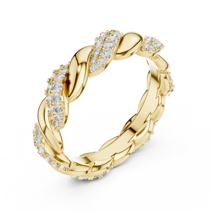 Round Eternity Lab Grown Diamond Ring