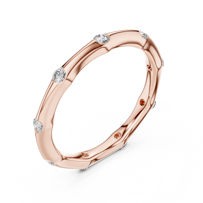 Round Eternity Lab Grown Diamond Ring