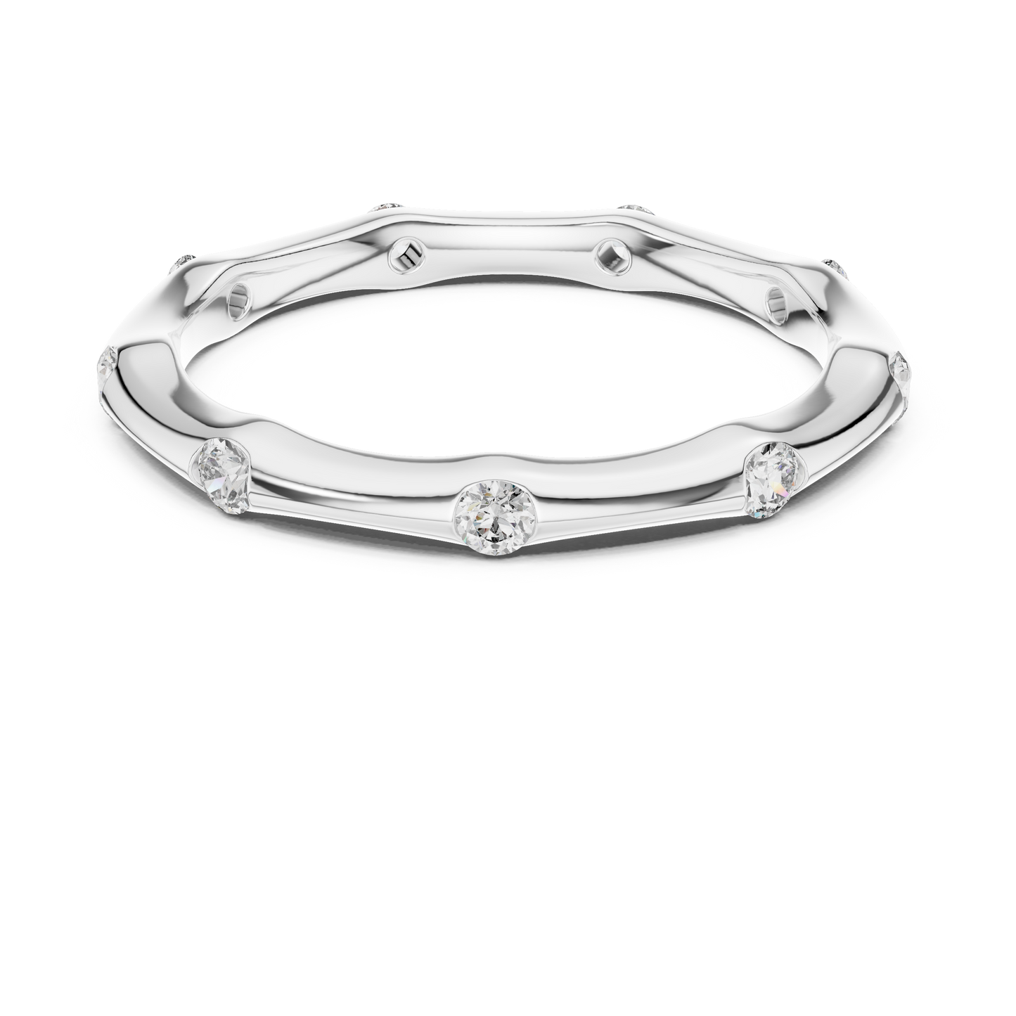 Round Eternity Lab Grown Diamond Ring