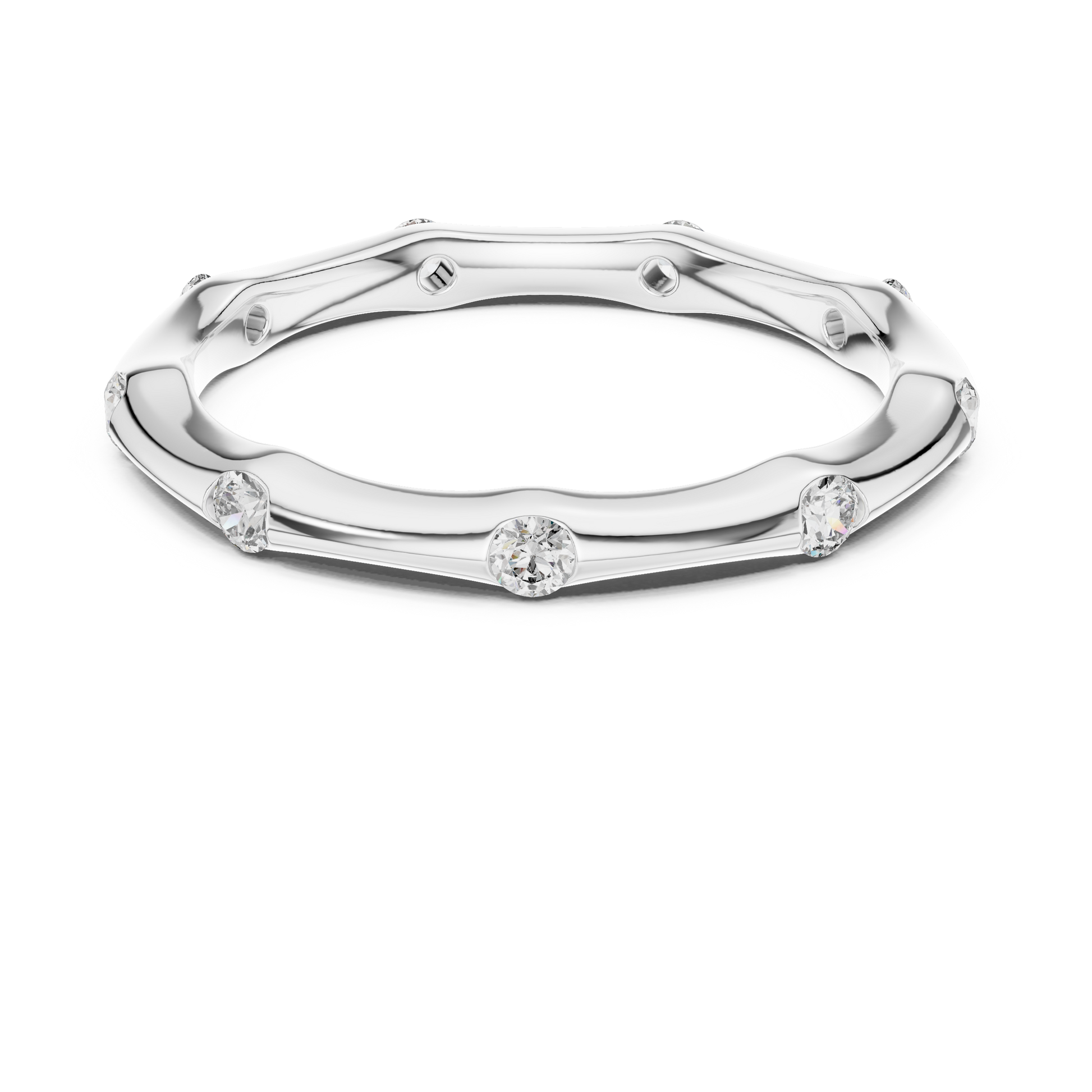 Round Eternity Lab Grown Diamond Ring