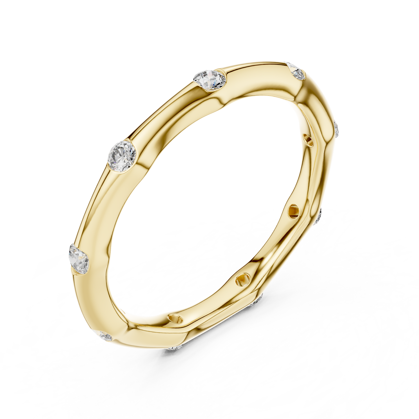 Round Eternity Lab Grown Diamond Ring