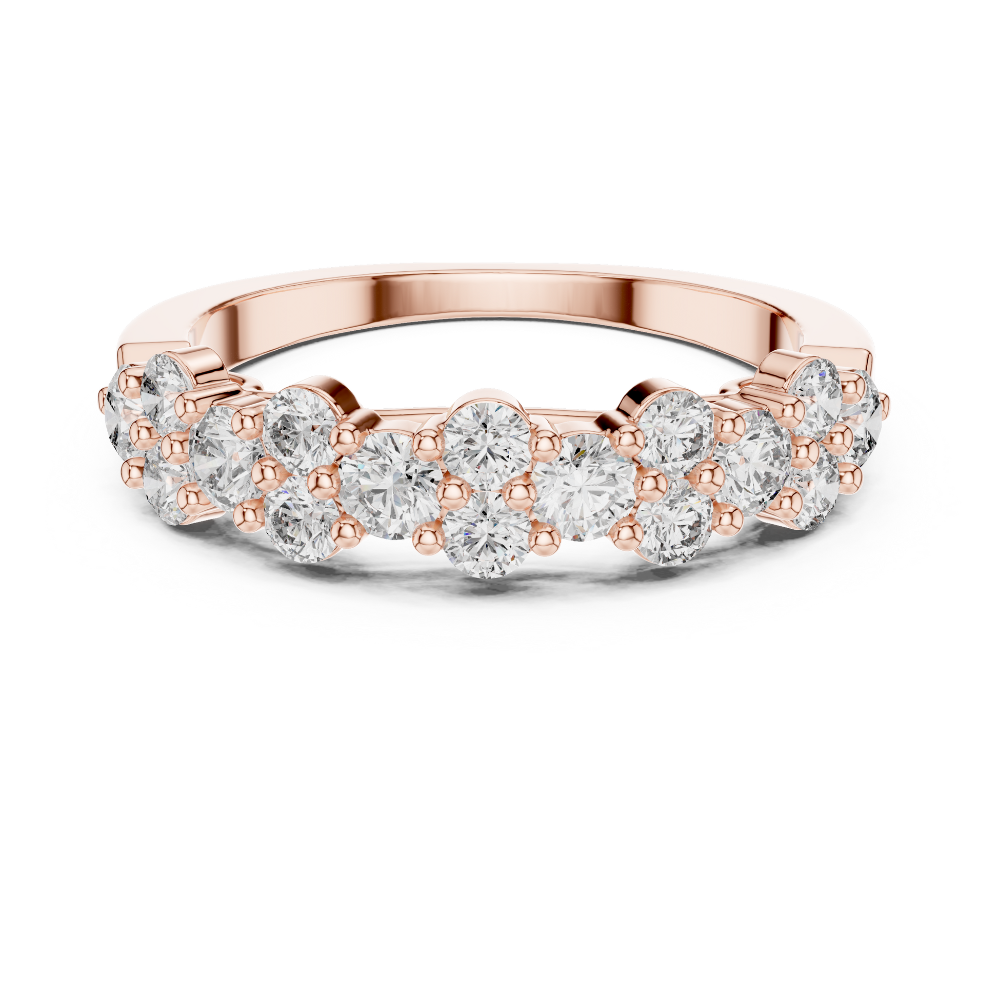 Round Halo Lab Grown Diamond Ring