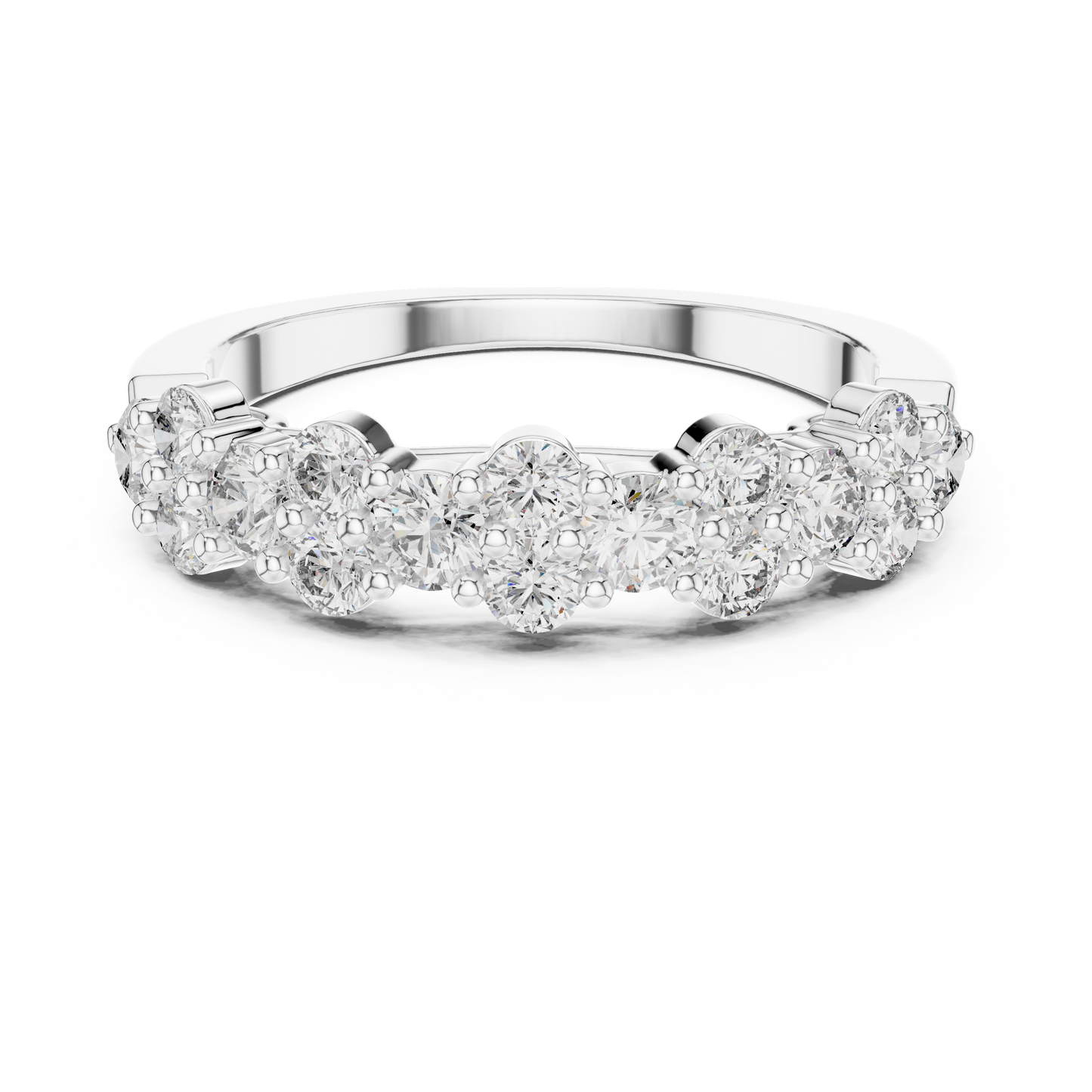 Round Halo Lab Grown Diamond Ring