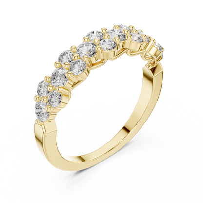 Round Halo Lab Grown Diamond Ring