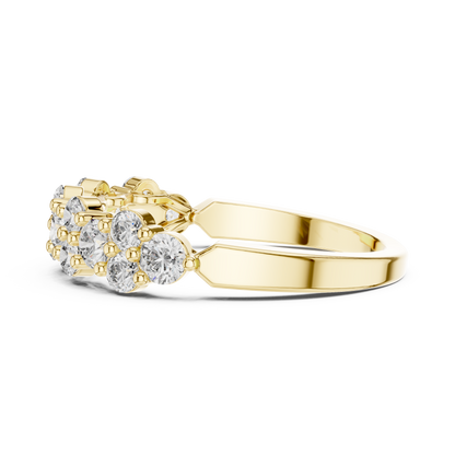 Round Halo Lab Grown Diamond Ring