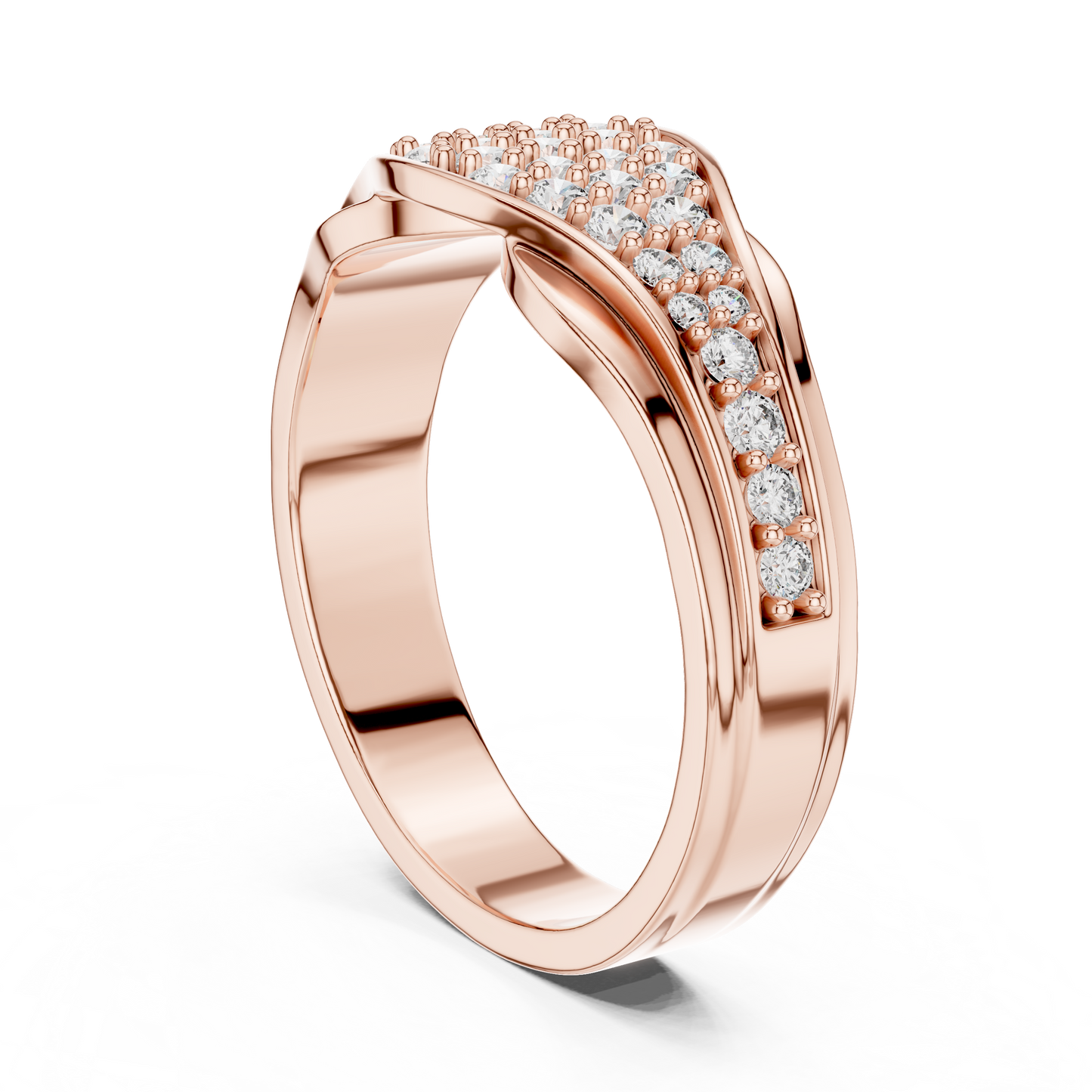 Round Halo Lab Grown Diamond Ring