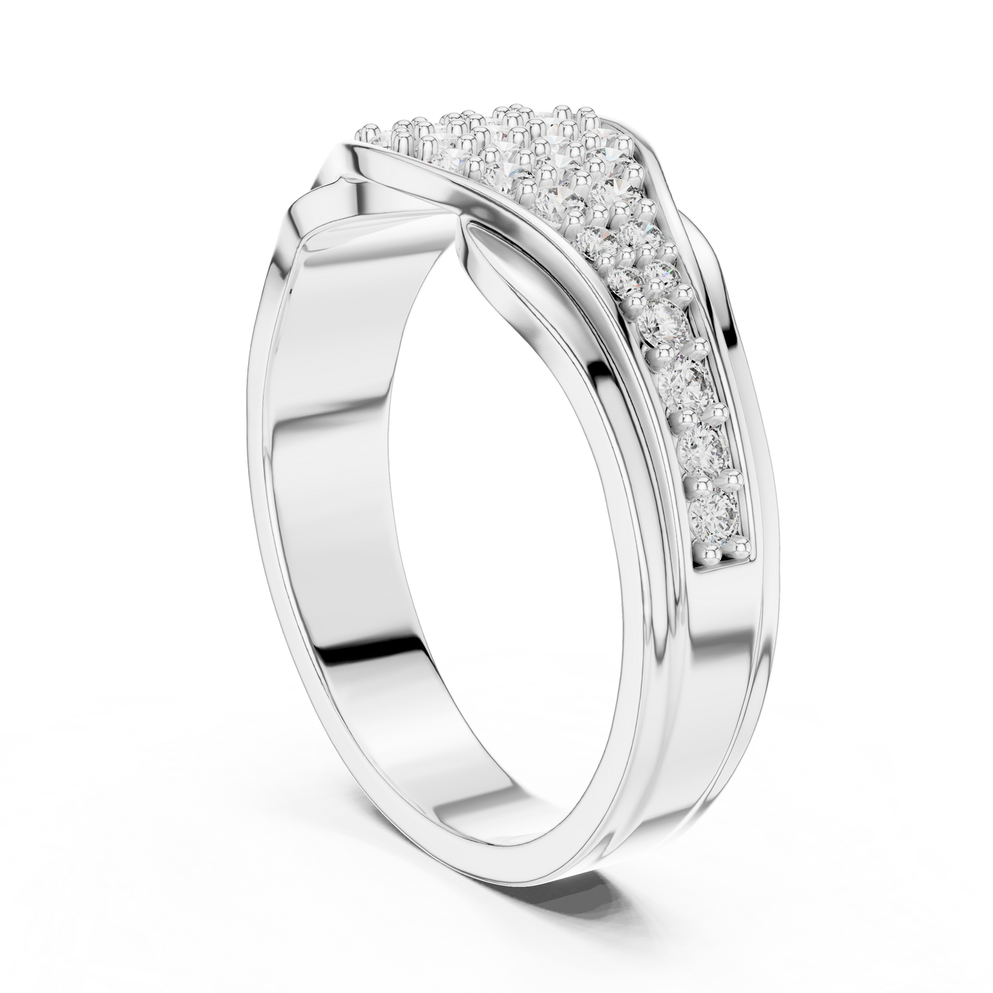 Round Halo Lab Grown Diamond Ring