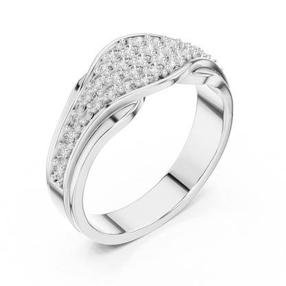 Round Halo Lab Grown Diamond Ring