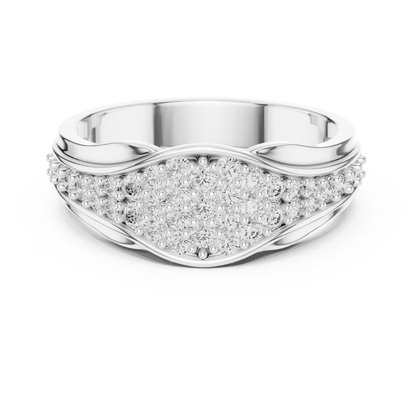 Round Halo Lab Grown Diamond Ring