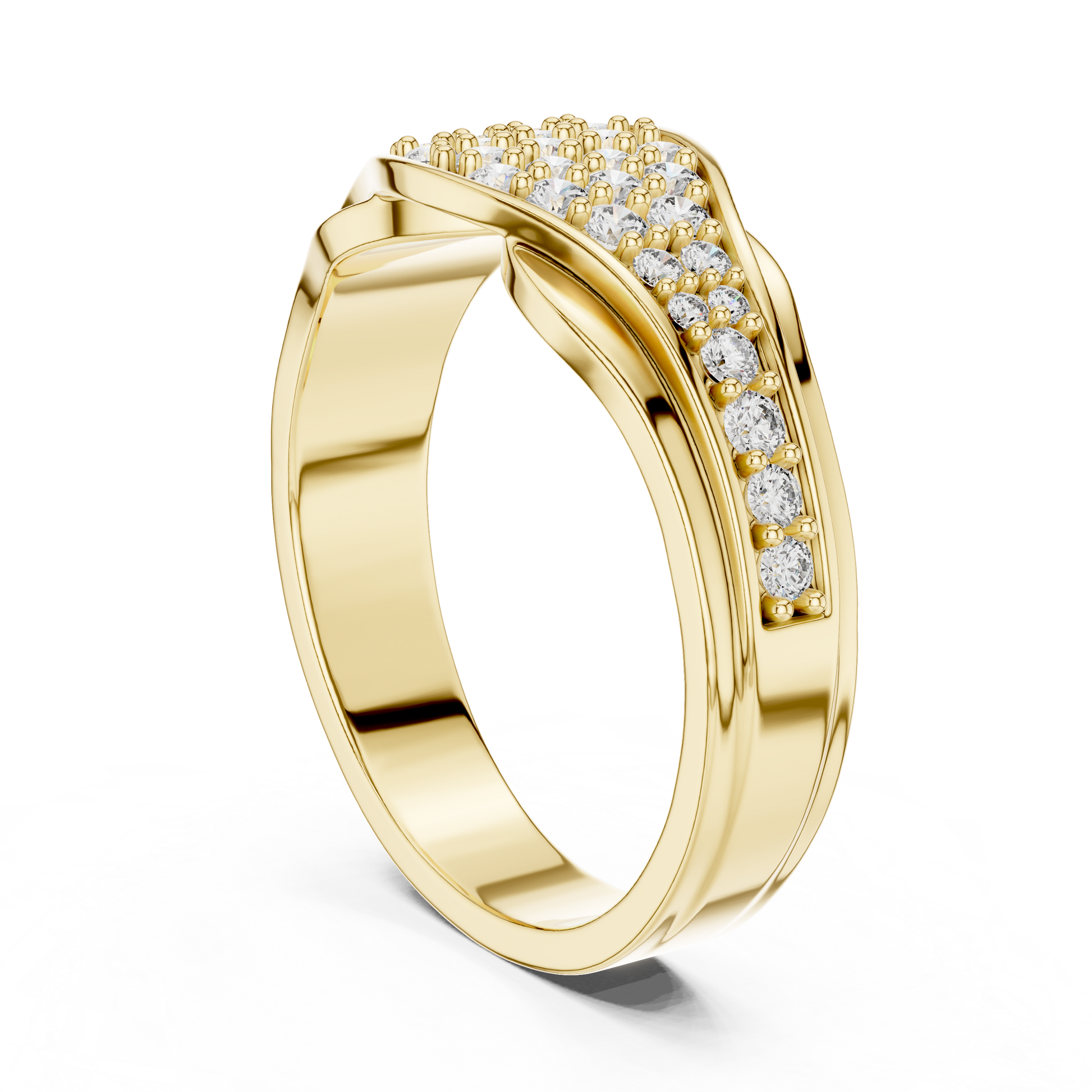 Round Halo Lab Grown Diamond Ring